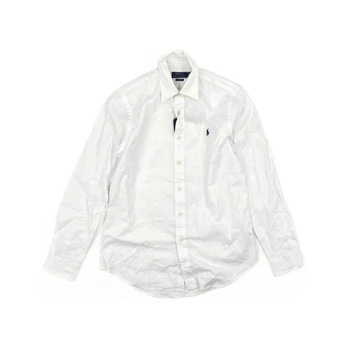 Polo Ralph Lauren Polo Ralph Lauren FW21 Logo Embroidered Oxford Long-Sleeve Shirt Size US S / EU 44-46 / 1 - 2 Thumbnail