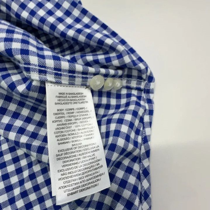 Polo Ralph Lauren Polo Ralph Lauren Classic Oxford Check Long-Sleeve Shirt Size US L / EU 52-54 / 3 - 4 Thumbnail