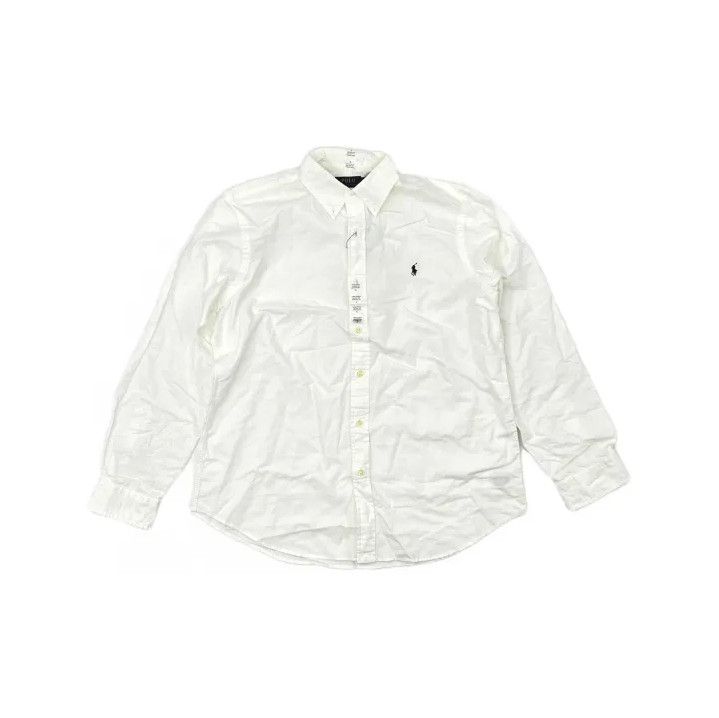 Polo Ralph Lauren Polo Ralph Lauren FW21 Logo Embroidered Oxford Shirt Size US L / EU 52-54 / 3 - 2 Thumbnail