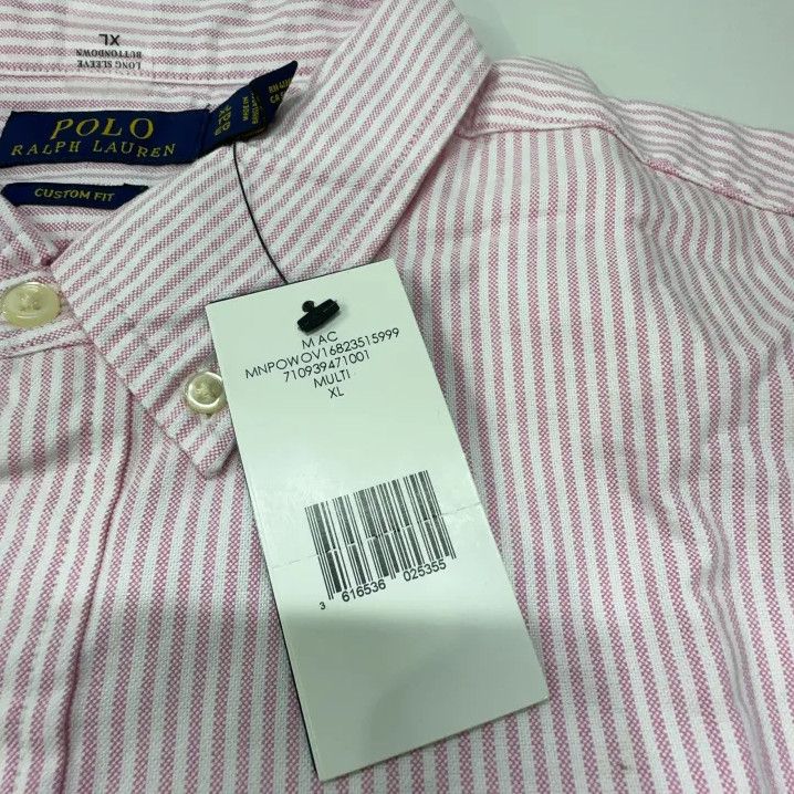 Polo Ralph Lauren Polo Ralph Lauren Striped Long-Sleeve Shirt Size US XL / EU 56 / 4 - 5 Thumbnail