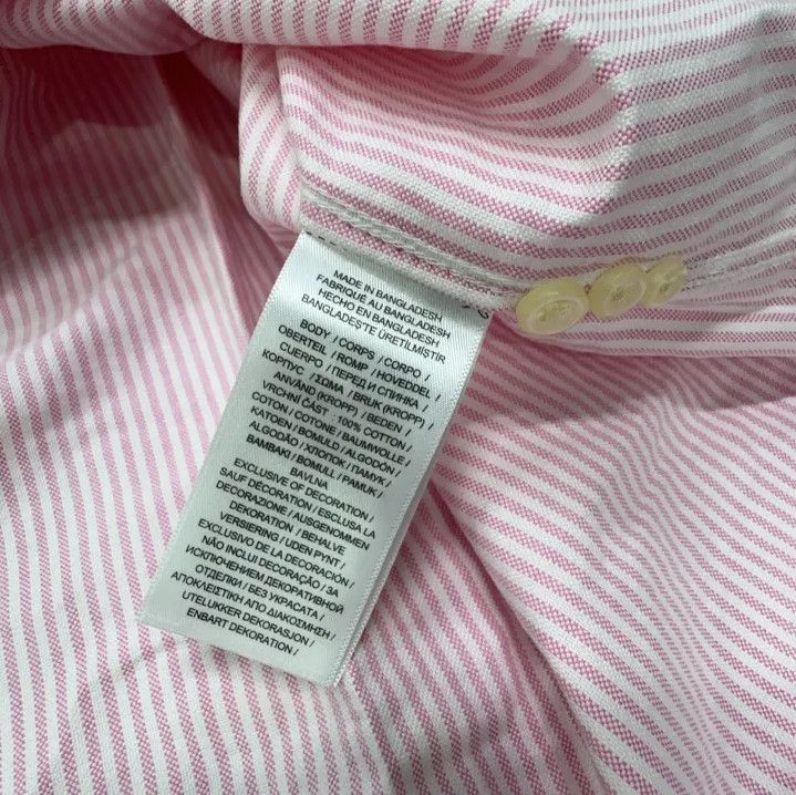 Polo Ralph Lauren Polo Ralph Lauren Striped Long-Sleeve Shirt Size US XL / EU 56 / 4 - 6 Thumbnail