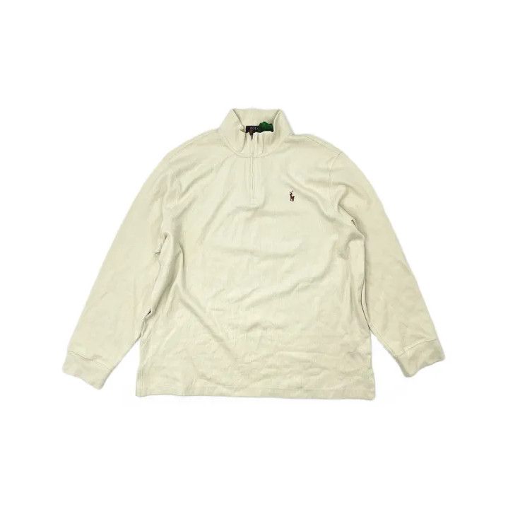 Polo Ralph Lauren Polo Ralph Lauren Zip-Collar Sweatshirt Size US XL / EU 56 / 4 - 2 Thumbnail