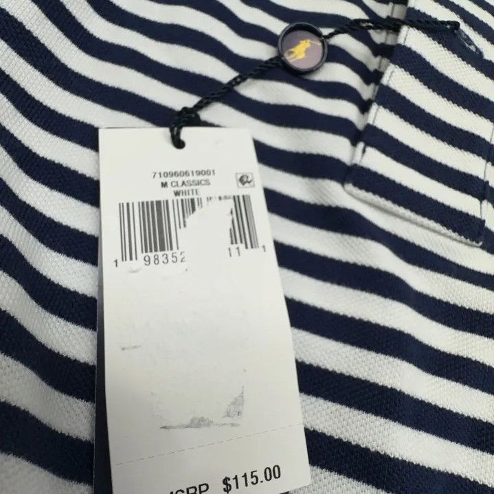 Polo Ralph Lauren Polo Ralph Lauren Striped Short-Sleeve Slim Polo Size US L / EU 52-54 / 3 - 6 Thumbnail