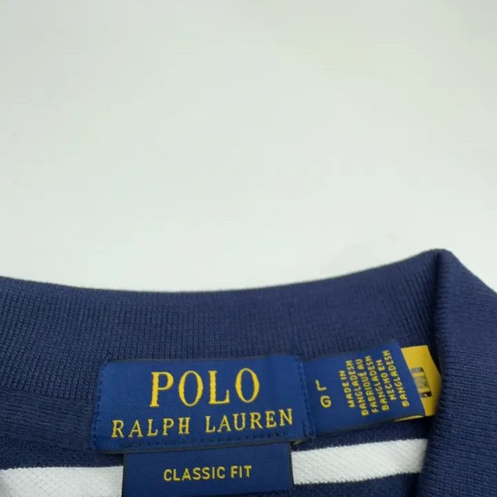 Polo Ralph Lauren Polo Ralph Lauren Striped Short-Sleeve Slim Polo Size US L / EU 52-54 / 3 - 5 Thumbnail