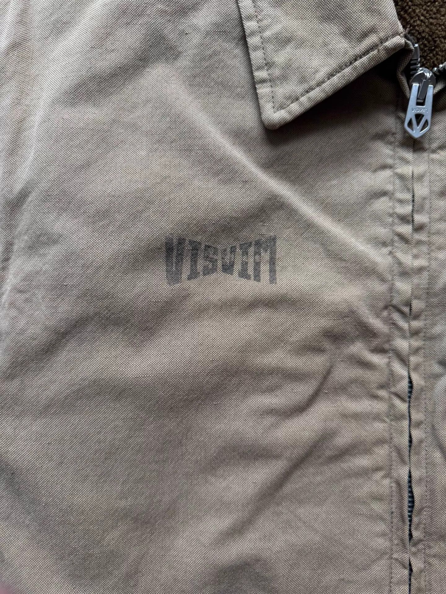 Visvim Beige Lightweight Jacket with Front Pocket - Size M Size US M / EU 48-50 / 2 - 4 Thumbnail