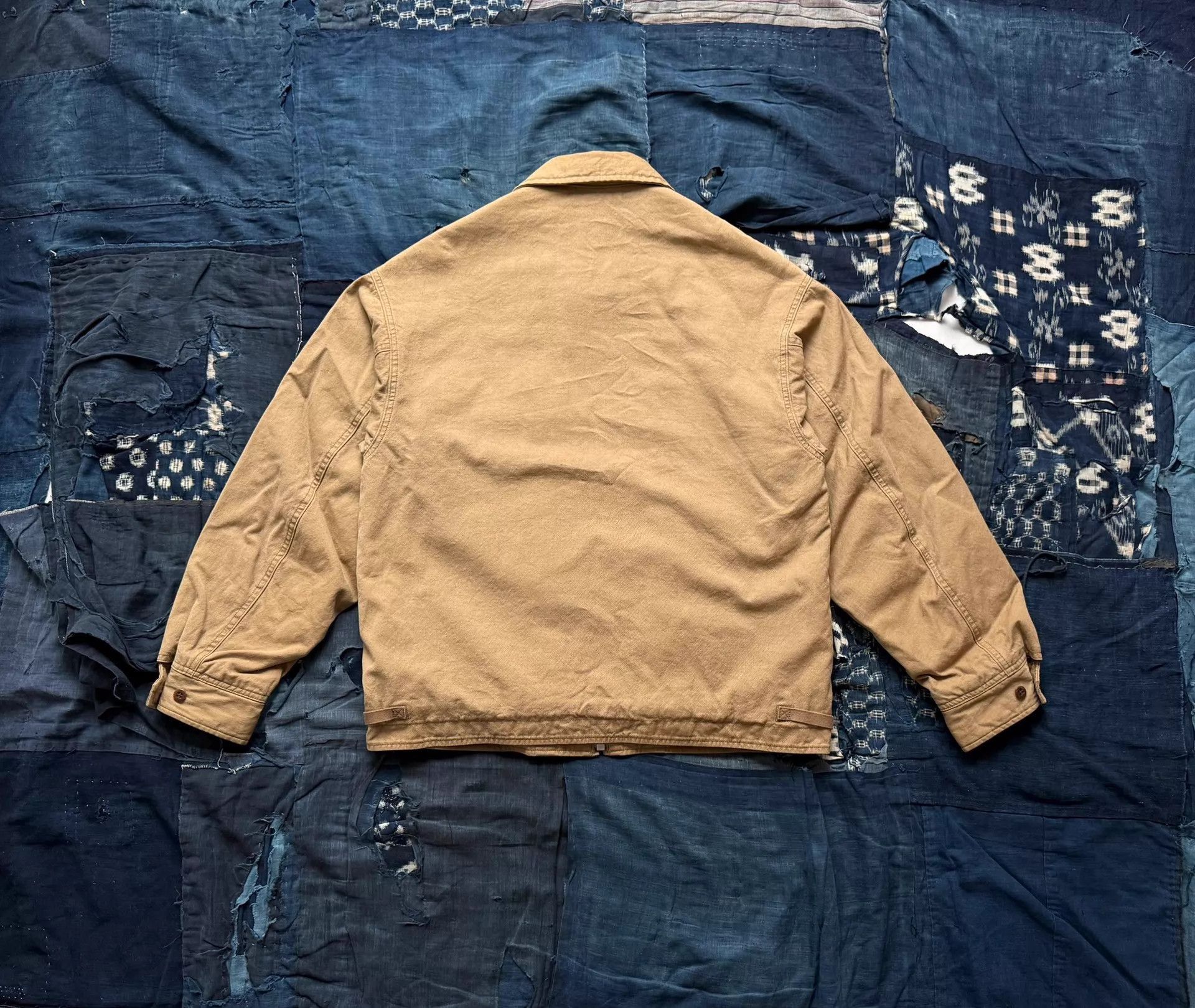 Visvim Beige Lightweight Jacket with Front Pocket - Size M Size US M / EU 48-50 / 2 - 3 Thumbnail