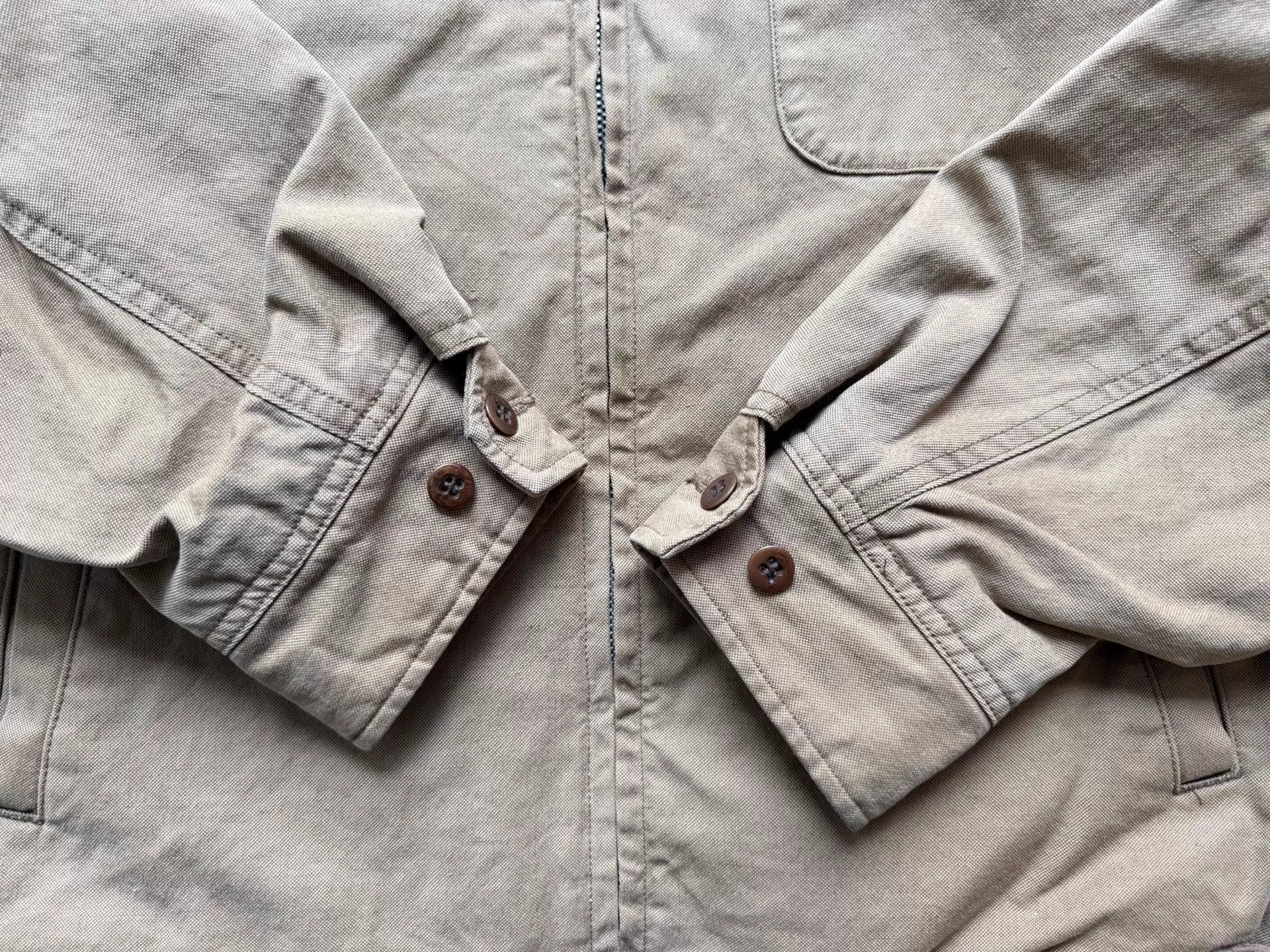Visvim Beige Lightweight Jacket with Front Pocket - Size M Size US M / EU 48-50 / 2 - 7 Thumbnail