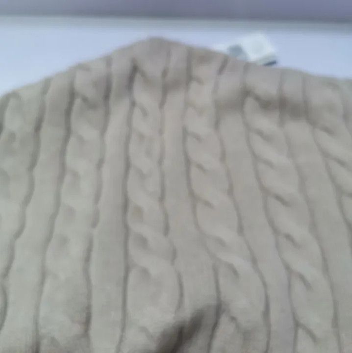 Polo Ralph Lauren Polo Ralph Lauren Cable Knit Logo Long-Sleeve Sweater Size US L / EU 52-54 / 3 - 14 Thumbnail