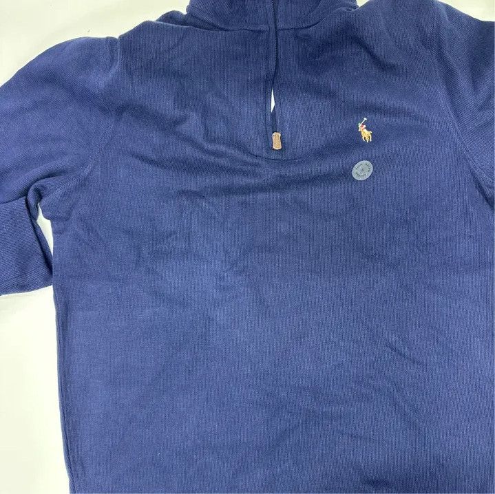 Polo Ralph Lauren Polo Ralph Lauren FW22 Logo Embroidered Half-Zip Sweatshirt Size US S / EU 44-46 / 1 - 5 Thumbnail