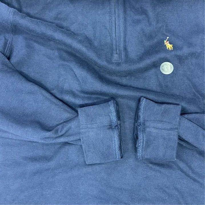 Polo Ralph Lauren Polo Ralph Lauren FW22 Logo Embroidered Half-Zip Sweatshirt Size US S / EU 44-46 / 1 - 8 Thumbnail