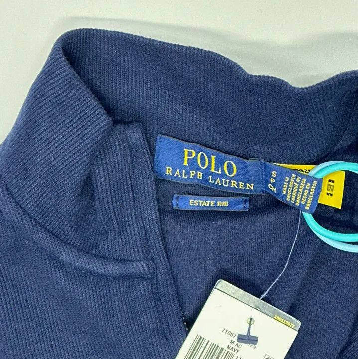 Polo Ralph Lauren Polo Ralph Lauren FW22 Logo Embroidered Half-Zip Sweatshirt Size US S / EU 44-46 / 1 - 2 Thumbnail