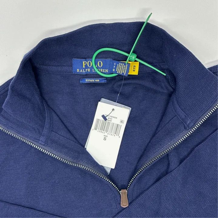 Polo Ralph Lauren Polo Ralph Lauren FW22 Logo Embroidered Half-Zip Sweatshirt Size US S / EU 44-46 / 1 - 7 Thumbnail