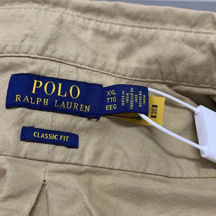 Polo Ralph Lauren Polo Ralph Lauren SS23 Solid Logo Embroidered Long Sleeve Shirt Size US XXL / EU 58 / 5 - 4 Thumbnail
