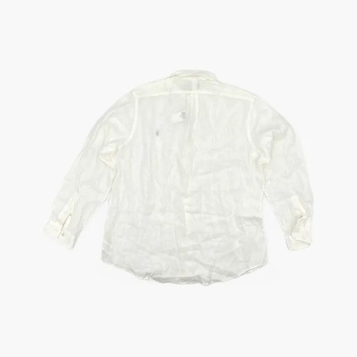 Polo Ralph Lauren Polo Ralph Lauren Men's Loose Linen Long-Sleeve Shirt Size US XXL / EU 58 / 5 - 3 Thumbnail