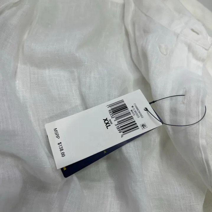 Polo Ralph Lauren Polo Ralph Lauren Men's Loose Linen Long-Sleeve Shirt Size US XXL / EU 58 / 5 - 5 Thumbnail