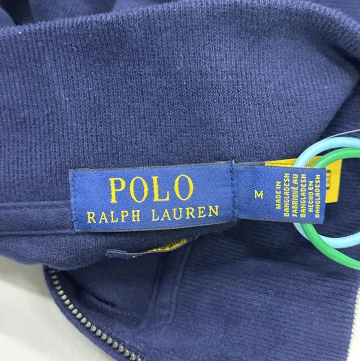 Polo Ralph Lauren Polo Ralph Lauren FW22 Logo Embroidered Half-Zip Sweatshirt Size US M / EU 48-50 / 2 - 2 Thumbnail