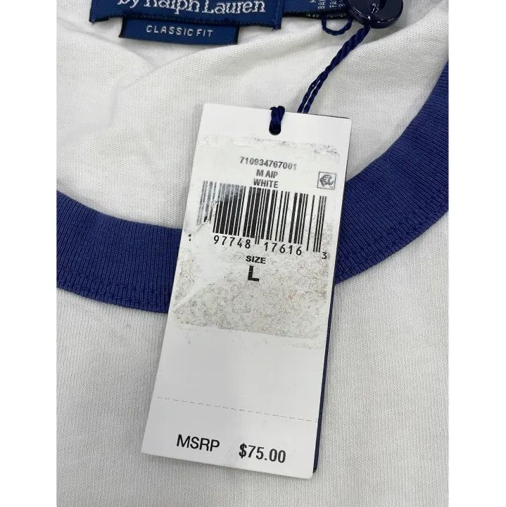 Polo Ralph Lauren Polo Ralph Lauren Color Block Letter Short-Sleeve T-Shirt Size US L / EU 52-54 / 3 - 4 Thumbnail