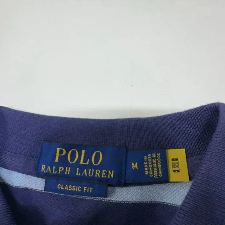 Polo Ralph Lauren Polo Ralph Lauren Color Block Stripe Logo Polo Shirt Size US M / EU 48-50 / 2 - 4 Thumbnail