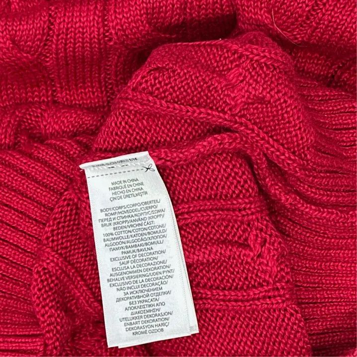 Polo Ralph Lauren Polo Ralph Lauren Men's Cable Knit Logo Sweater Size US M / EU 48-50 / 2 - 2 Thumbnail