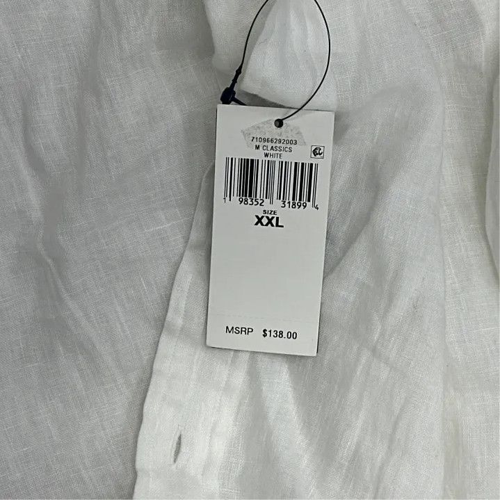Polo Ralph Lauren Polo Ralph Lauren Relaxed Fit Linen Long-Sleeve Shirt Size US XXL / EU 58 / 5 - 3 Thumbnail