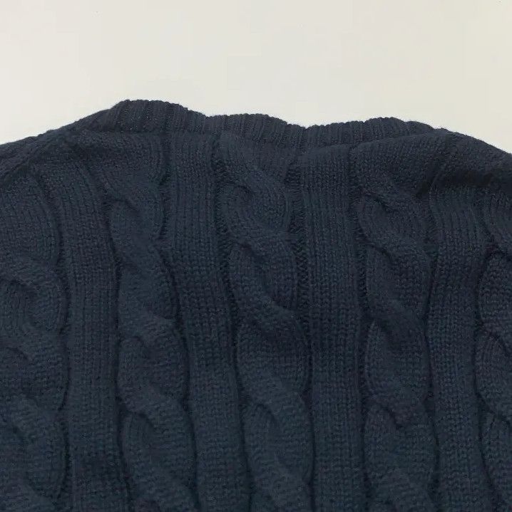 Polo Ralph Lauren Polo Ralph Lauren Men's Cable Knit Crewneck Pullover Size US L / EU 52-54 / 3 - 4 Thumbnail