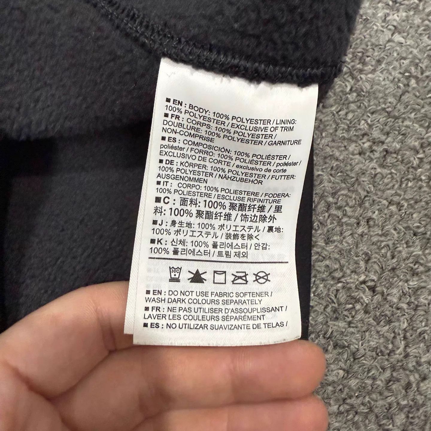 Arc'teryx Black Zip-Up Hoodie with Zip Pockets Size US L / EU 52-54 / 3 - 4 Thumbnail