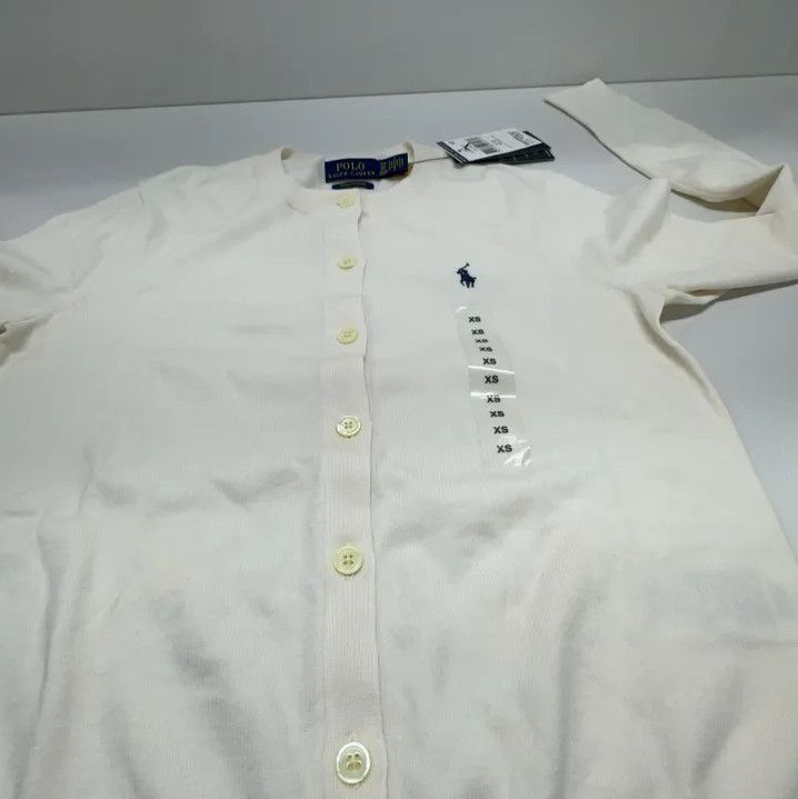 Polo Ralph Lauren Polo Ralph Lauren Logo Embroidered Cardigan Size US XS / EU 42 / 0 - 8 Thumbnail