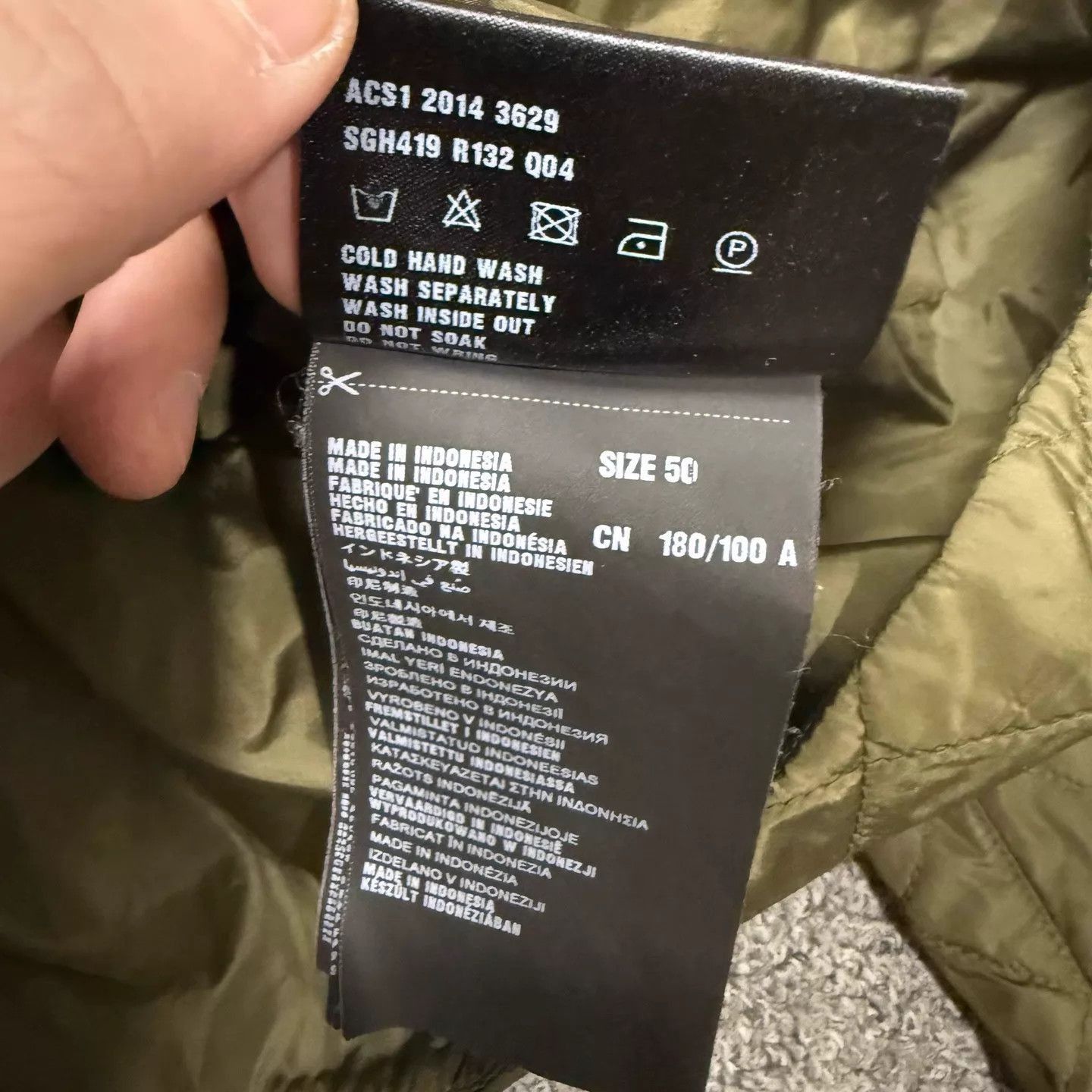 Prada Green Quilted Bomber Jacket Size M Size US M / EU 48-50 / 2 - 5 Thumbnail
