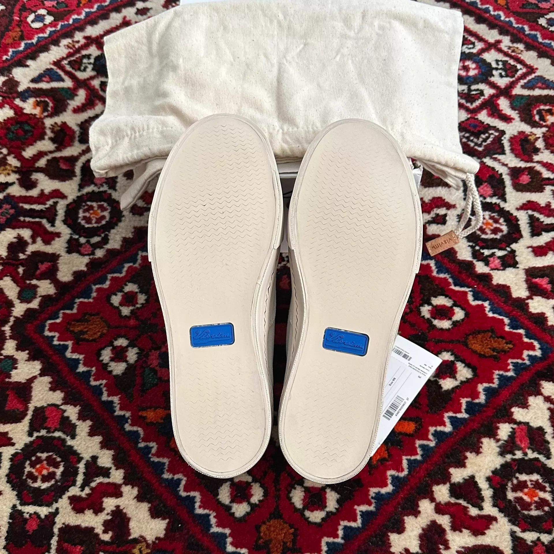 Visvim White Low-Top Lace-Up Casual Shoes Size 9 Size US 9 / EU 42 - 8 Thumbnail