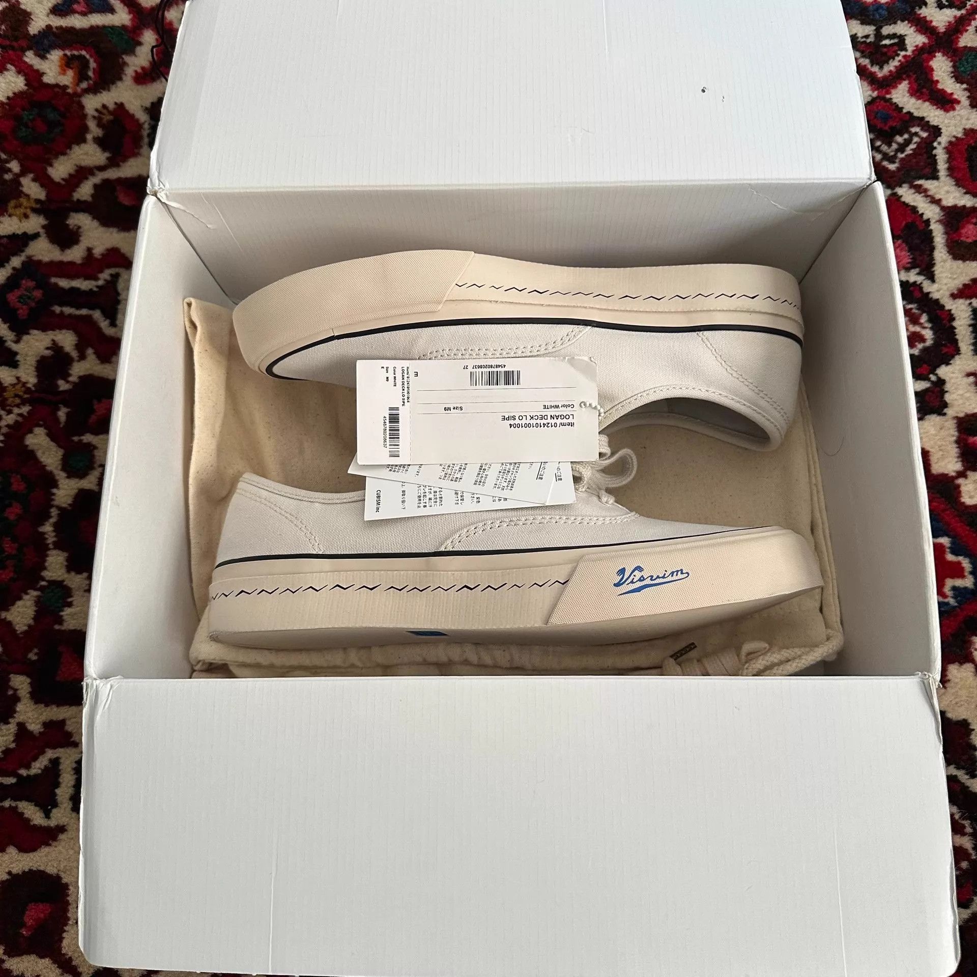 Visvim White Low-Top Lace-Up Casual Shoes Size 9 Size US 9 / EU 42 - 9 Thumbnail