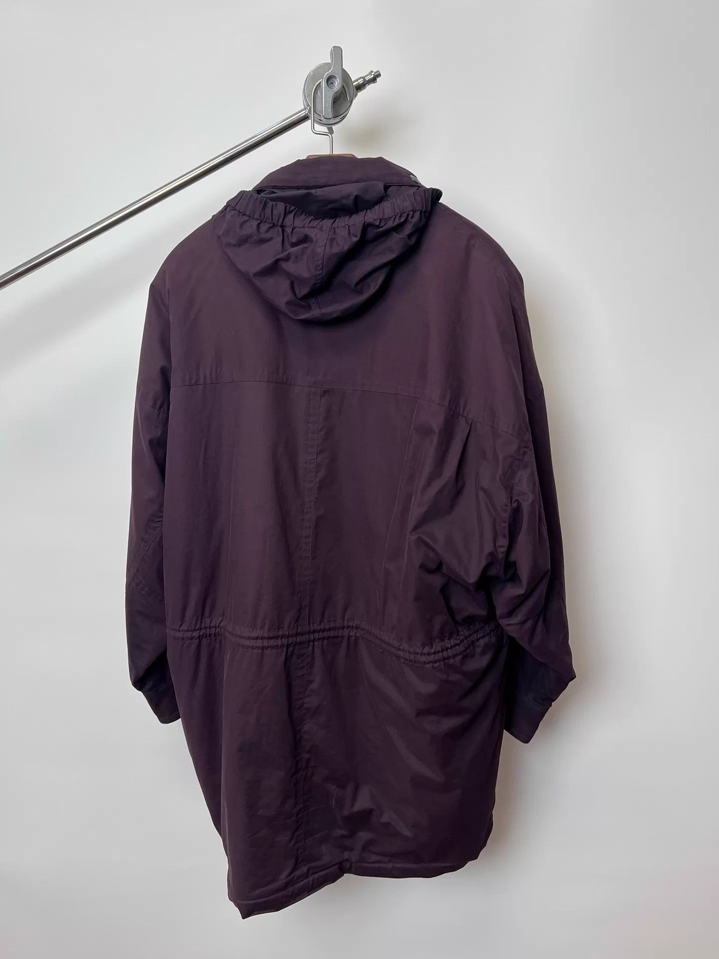 Burberry Purple Hooded Parka with Multiple Pockets Size US XL / EU 56 / 4 - 4 Thumbnail