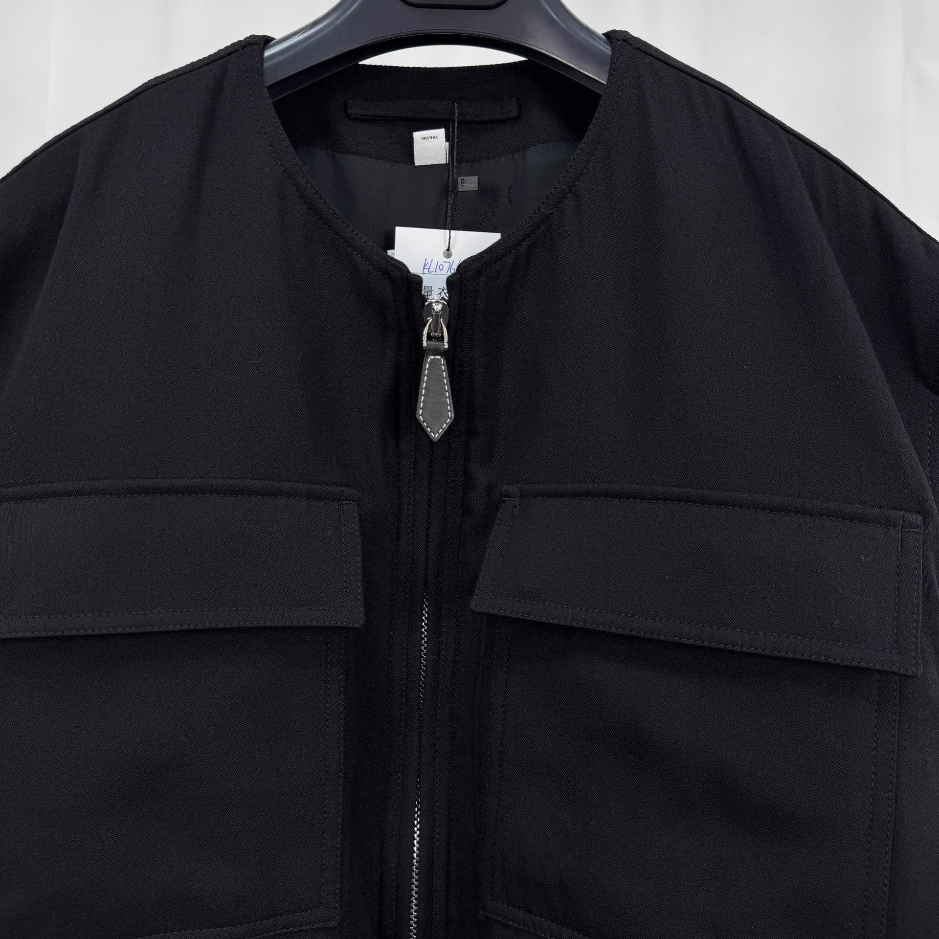 Burberry Black Multi-Pocket Zip-Front Vest Size US M / EU 48-50 / 2 - 3 Thumbnail