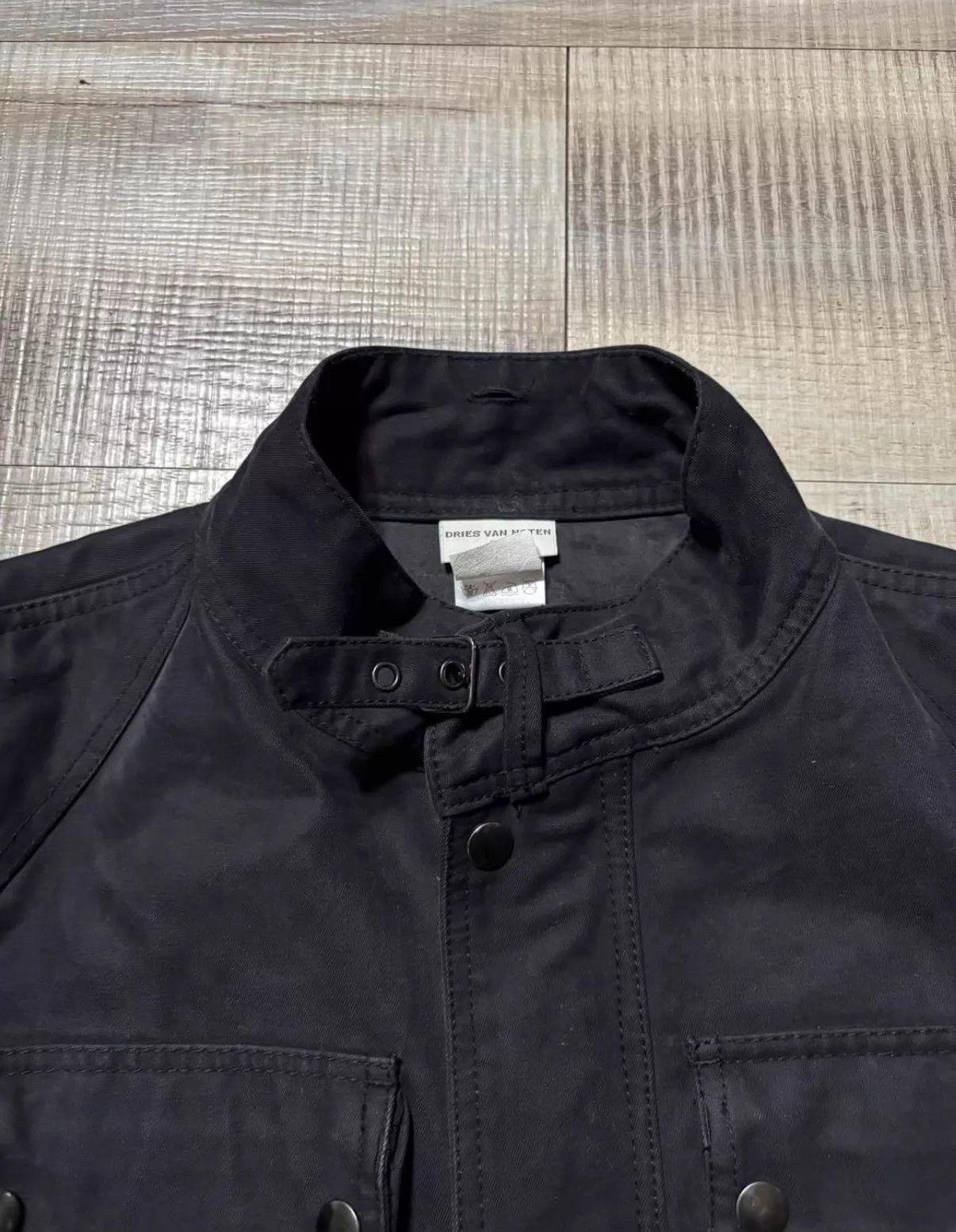 Dries Van Noten Black Utility Jacket with Multiple Pockets - Size S Size US S / EU 44-46 / 1 - 3 Thumbnail