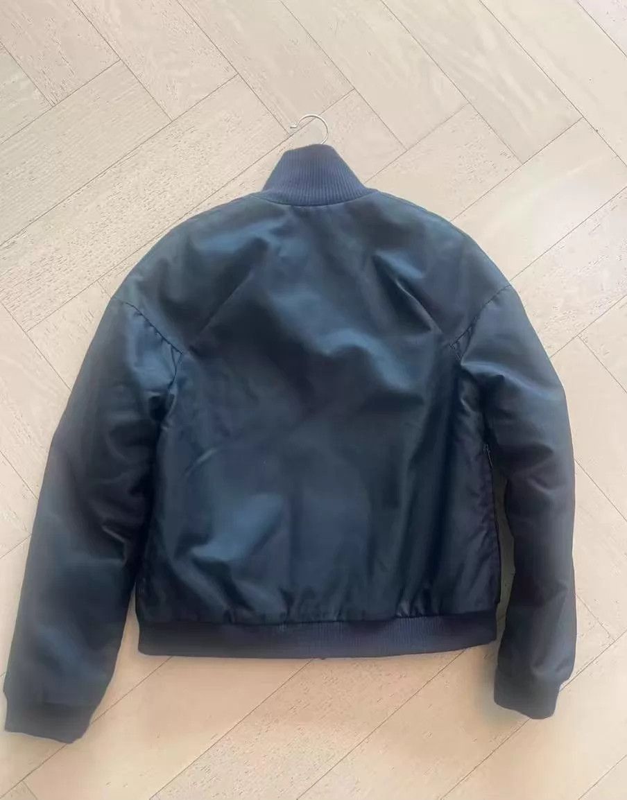 Helmut Lang Black Zip-Front Bomber Jacket Size US XXS / EU 40 - 3 Thumbnail
