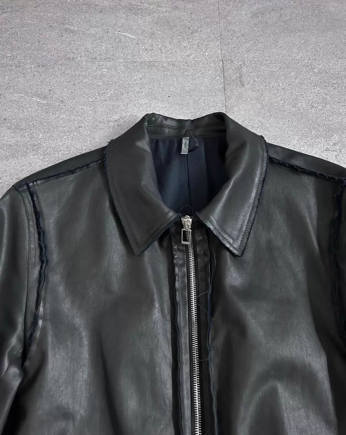 Dior Black Leather Zip-Up Jacket Size US S / EU 44-46 / 1 - 2 Thumbnail