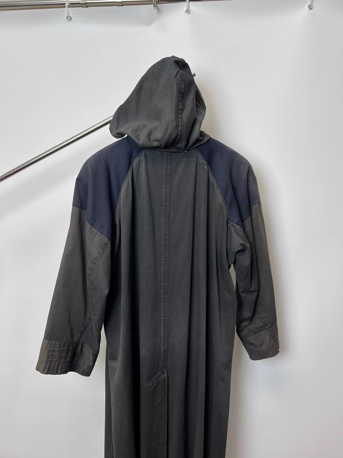 Comme des Garcons Multi-Color Long Hooded Coat - Size M Size US M / EU 48-50 / 2 - 4 Thumbnail