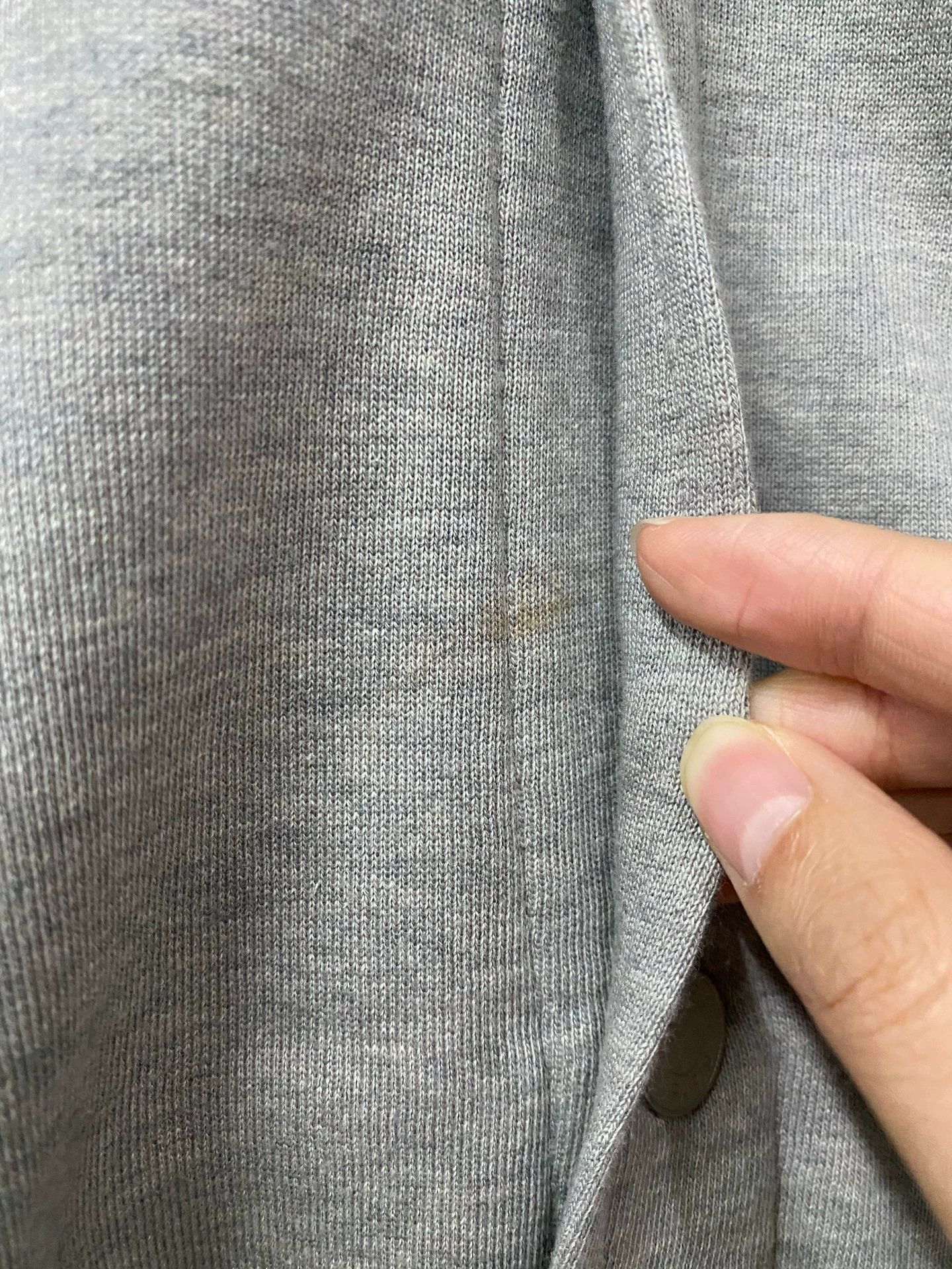 Hermes Gray Button-Front Bomber Jacket with Embroidered Logo Size US M / EU 48-50 / 2 - 5 Thumbnail