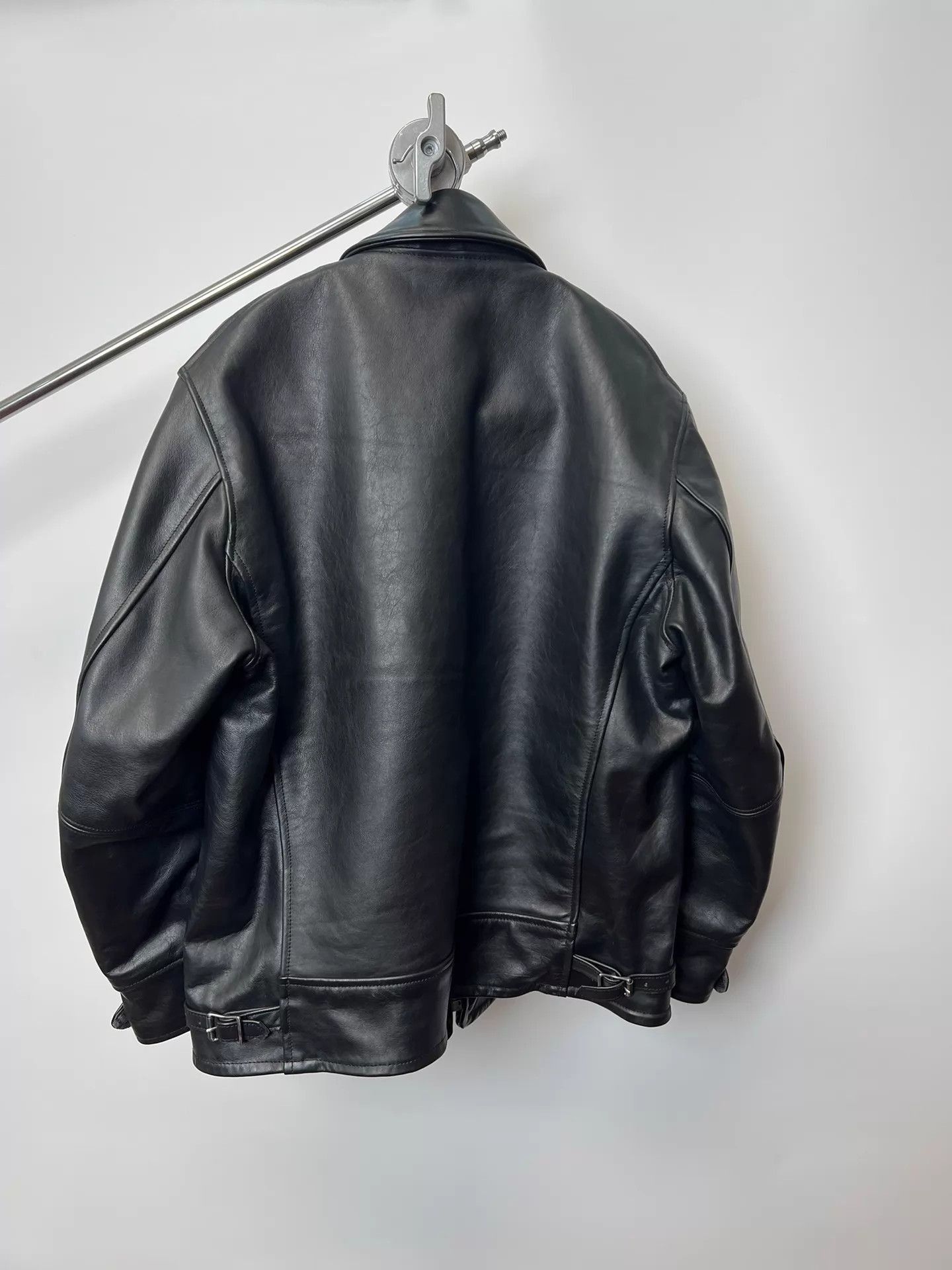 Cockpit USA Black Leather Jacket Size L Size US L / EU 52-54 / 3 - 5 Thumbnail