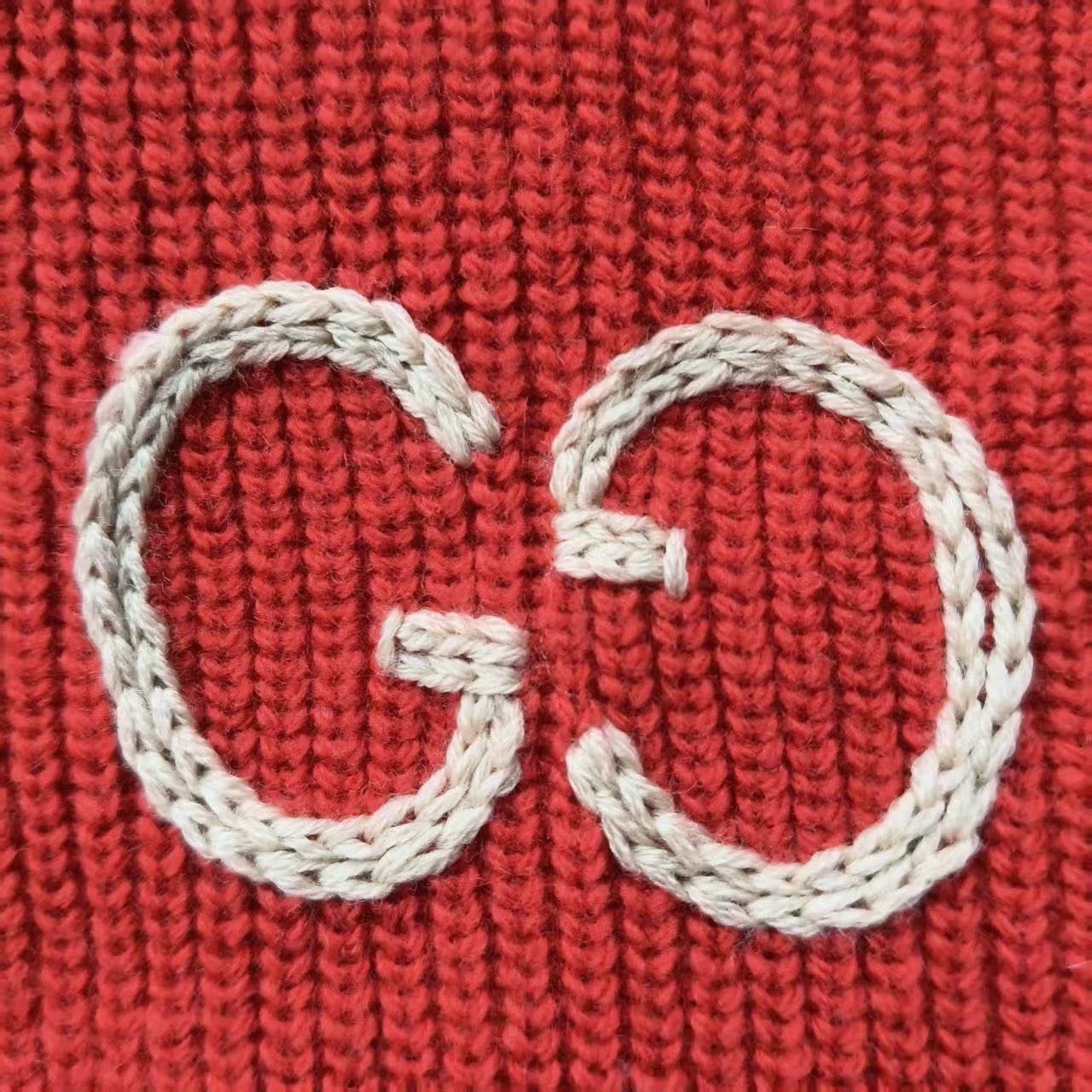Gucci Orange Knit Cardigan with Button Front - Size L Size US L / EU 52-54 / 3 - 6 Thumbnail