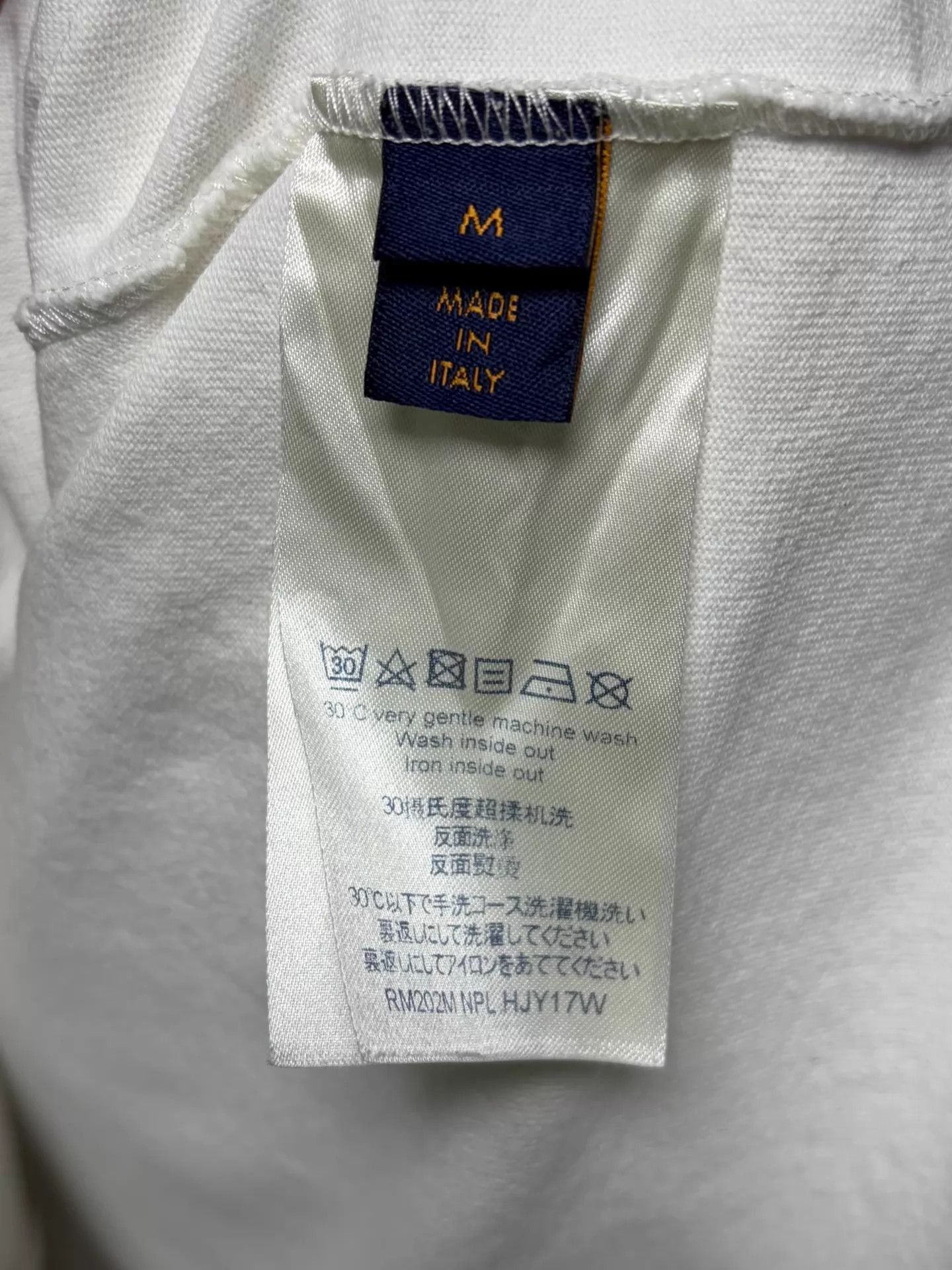 Louis Vuitton White Short Sleeve Graphic T-Shirt Size M Size US M / EU 48-50 / 2 - 4 Thumbnail