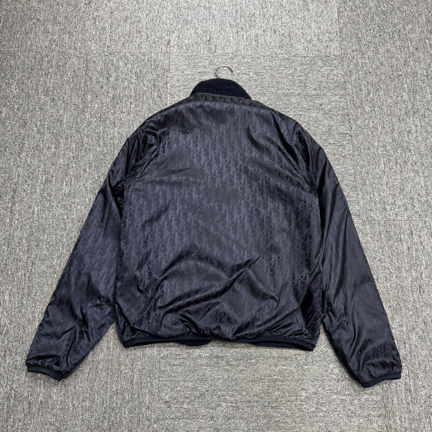 Dior Black Bomber Jacket with Button Front - XS Size US XS / EU 42 / 0 - 2 Thumbnail