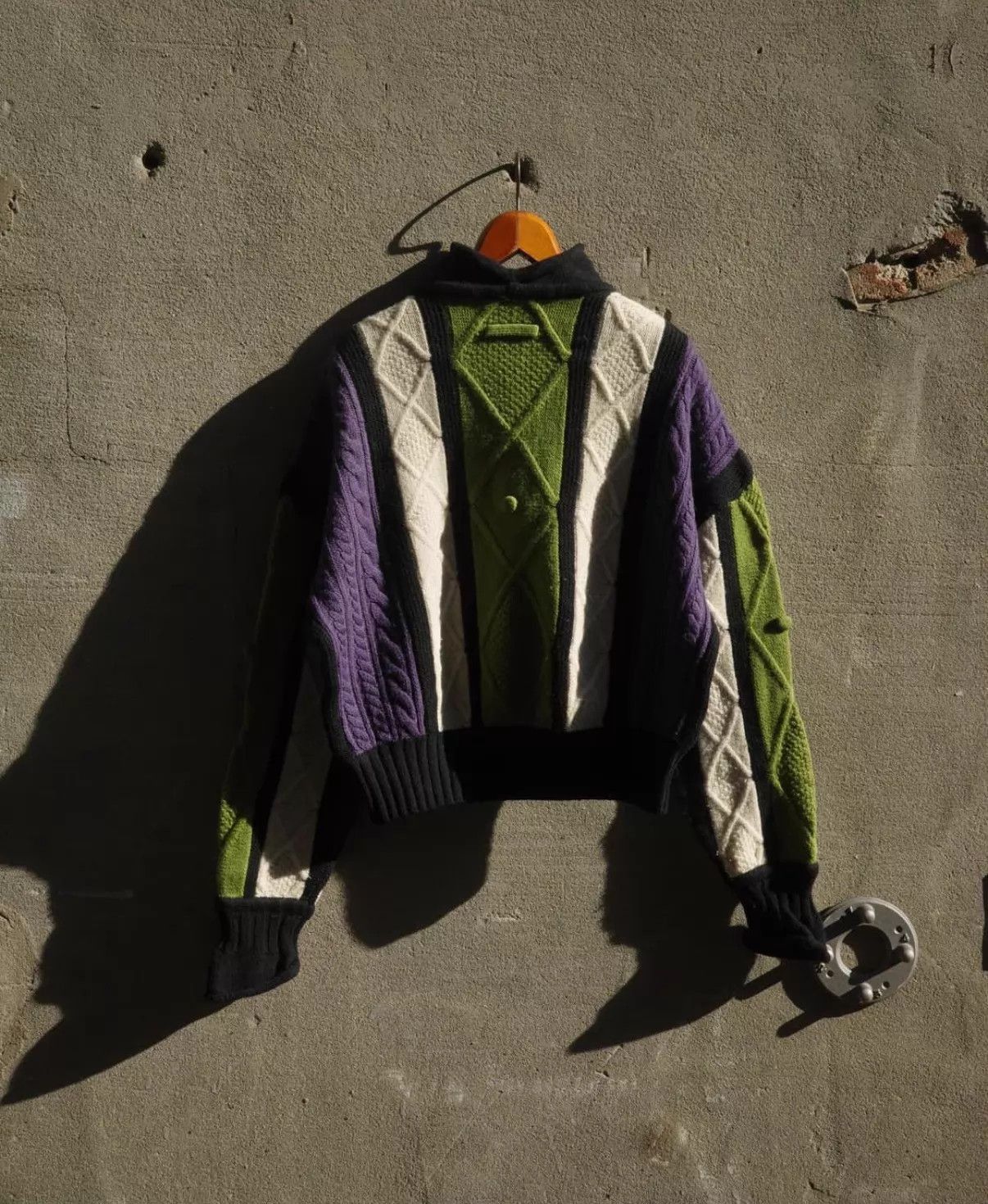 Jean Paul Gaultier Multi Color Turtleneck Knit Sweater Size US L / EU 52-54 / 3 - 4 Thumbnail