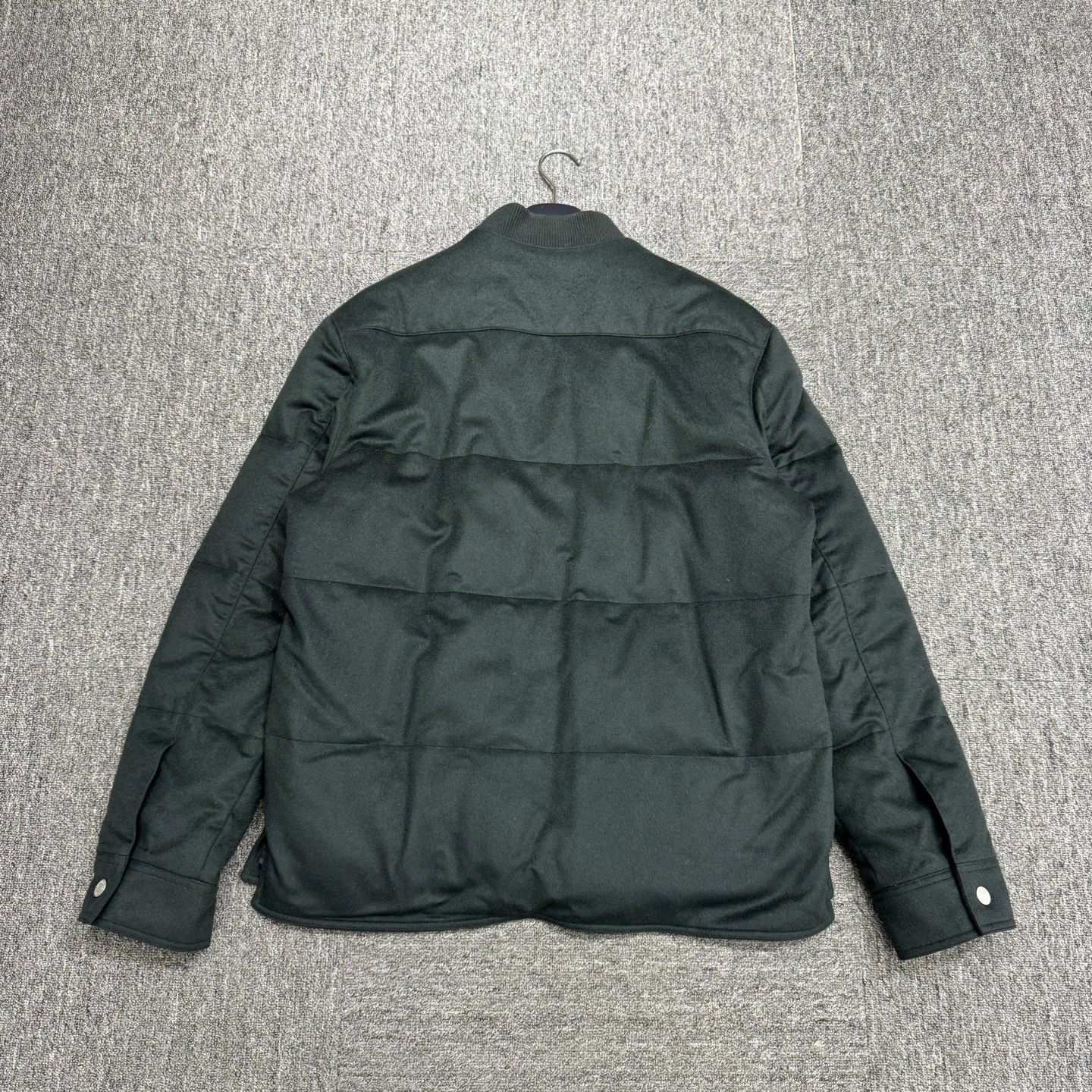 Hermes Black Button-Front Bomber Jacket Size L Size US L / EU 52-54 / 3 - 6 Thumbnail