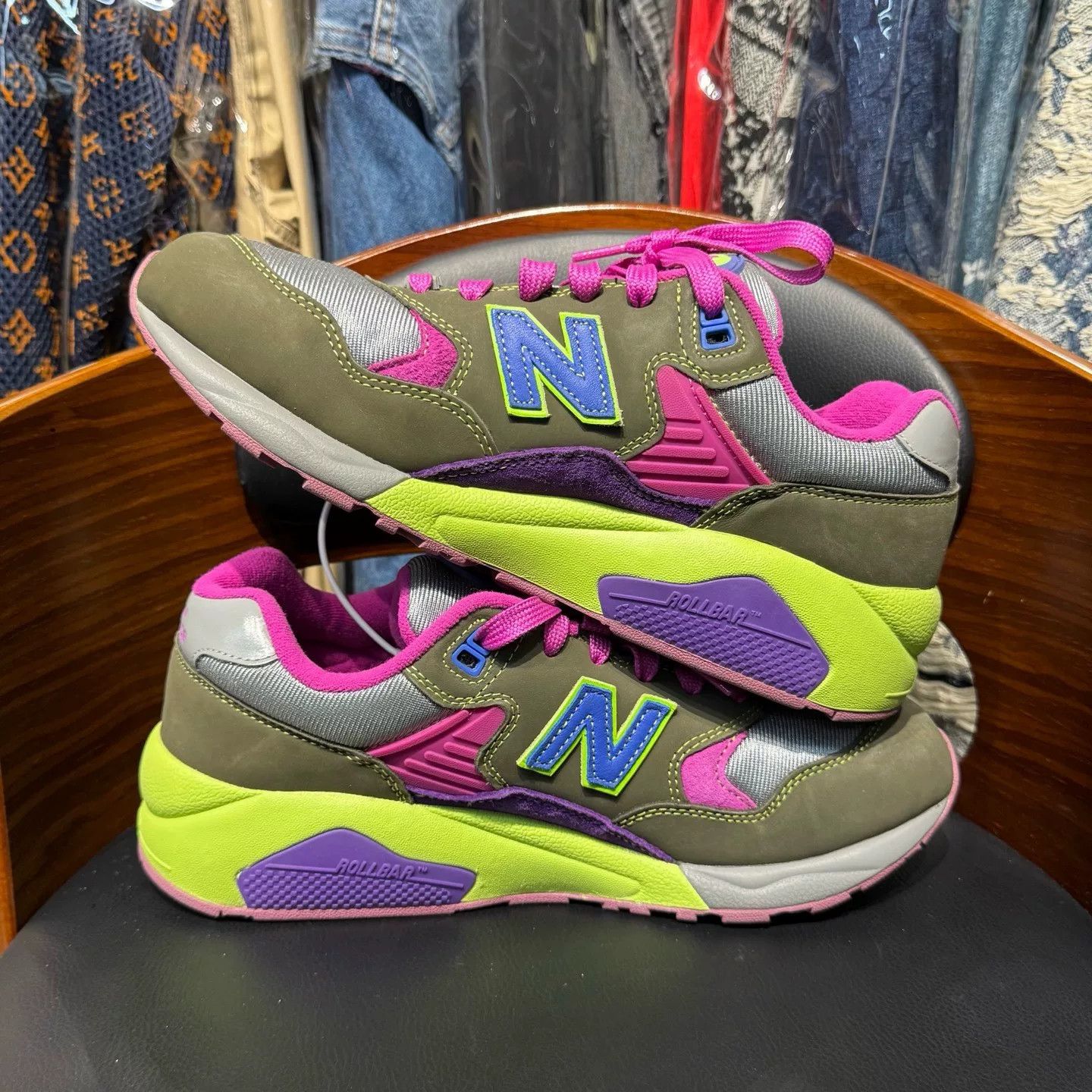New Balance New Balance Collab Purple Hoodie 44 Men Size US L / EU 52-54 / 3 - 8 Thumbnail