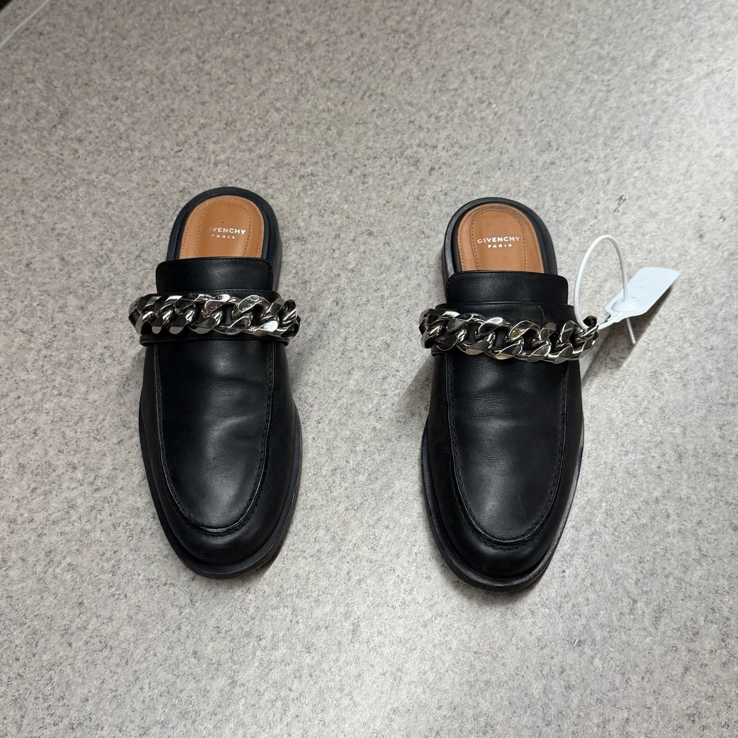 Givenchy Givenchy Leather Black Lowtop Sneakers 38 Men Size US 6 / EU 39 - 5 Thumbnail