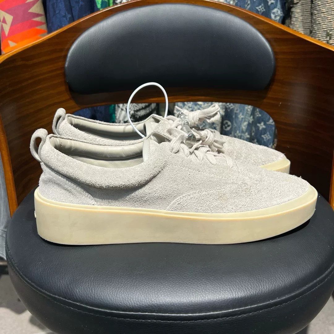 Fear of God Fear of God Retro Gray Lowtop Sneakers 43 Men Size US 10 / EU 43 - 6 Thumbnail