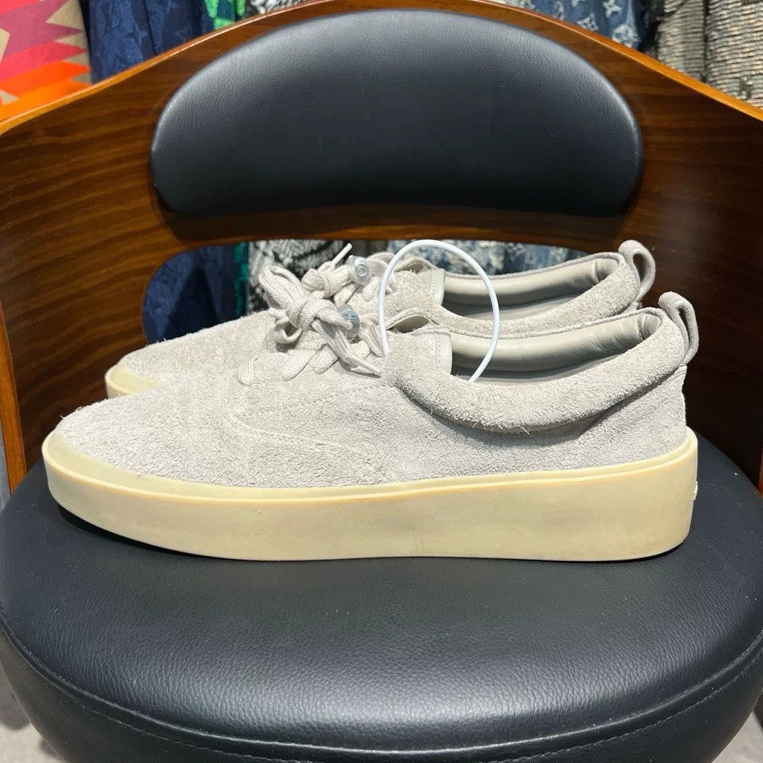 Fear of God Fear of God Retro Gray Lowtop Sneakers 43 Men Size US 10 / EU 43 - 4 Thumbnail