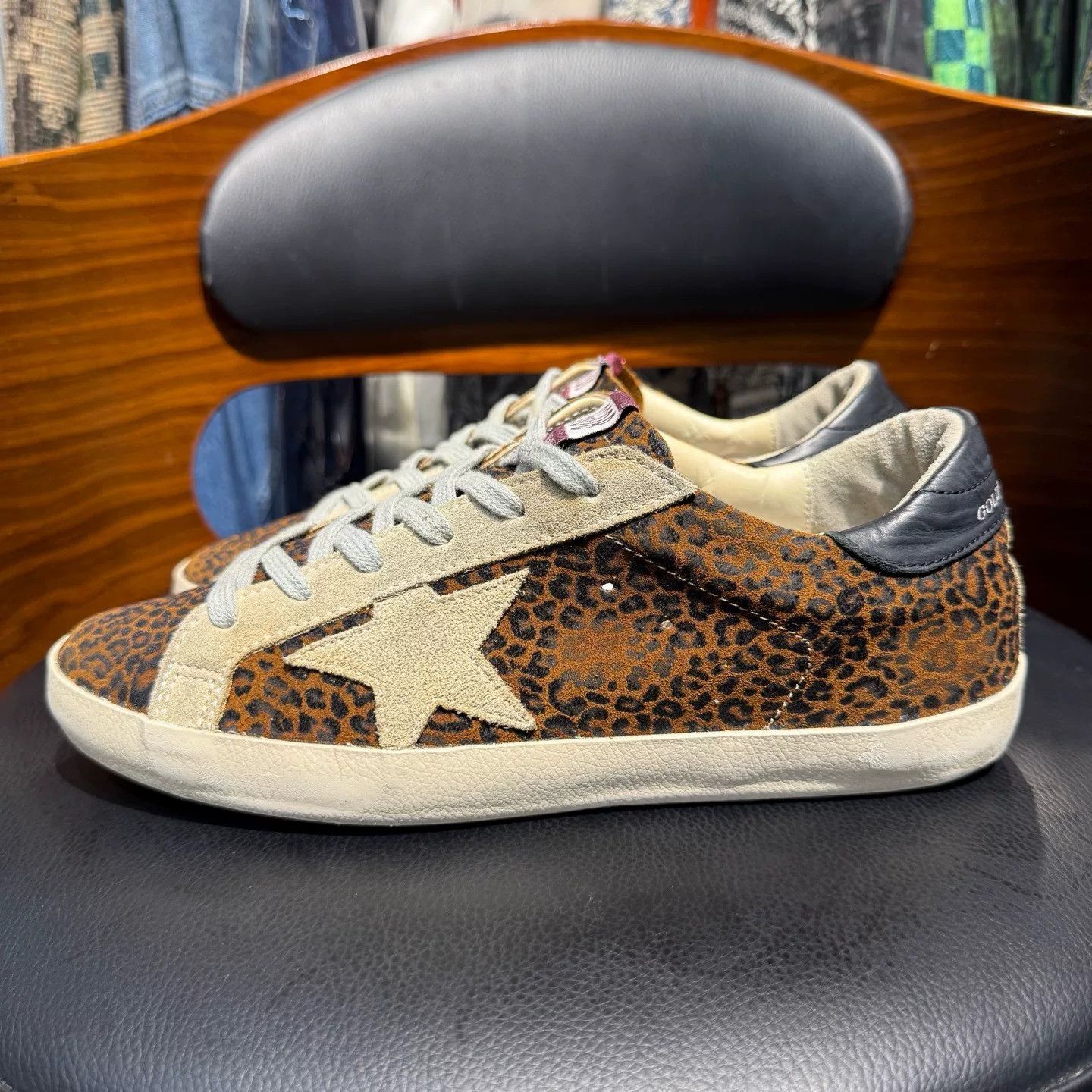 Golden Goose Golden Goose Leather Lowtop Sneakers 38 Women Size US 7.5 / IT 37.5 - 6 Thumbnail