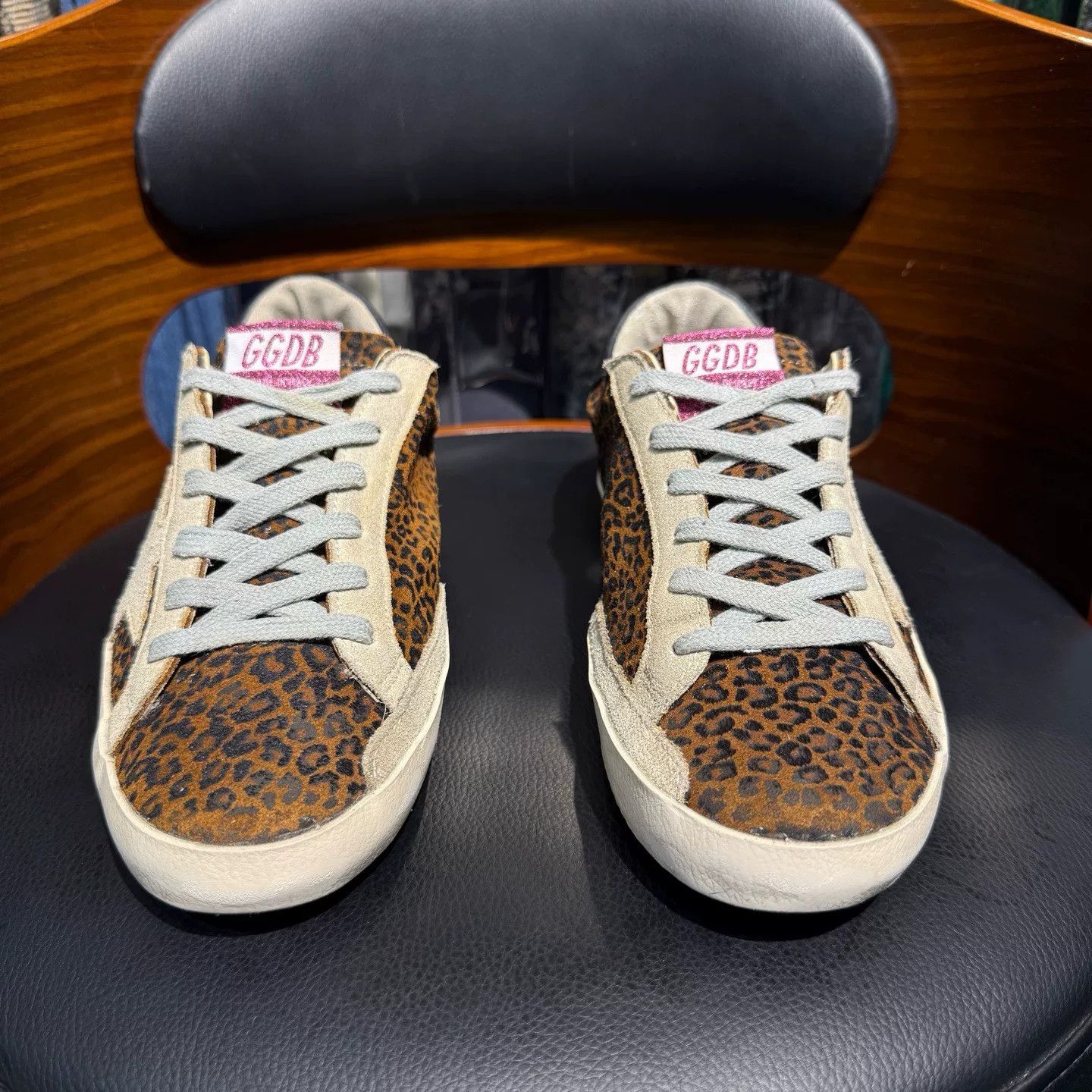Golden Goose Golden Goose Leather Lowtop Sneakers 38 Women Size US 7.5 / IT 37.5 - 2 Thumbnail