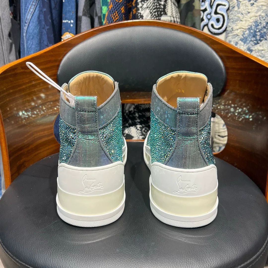 Christian Louboutin Christian Louboutin Red Hitop Sneakers 43.5 Men Size US 10.5 / EU 43-44 - 3 Thumbnail